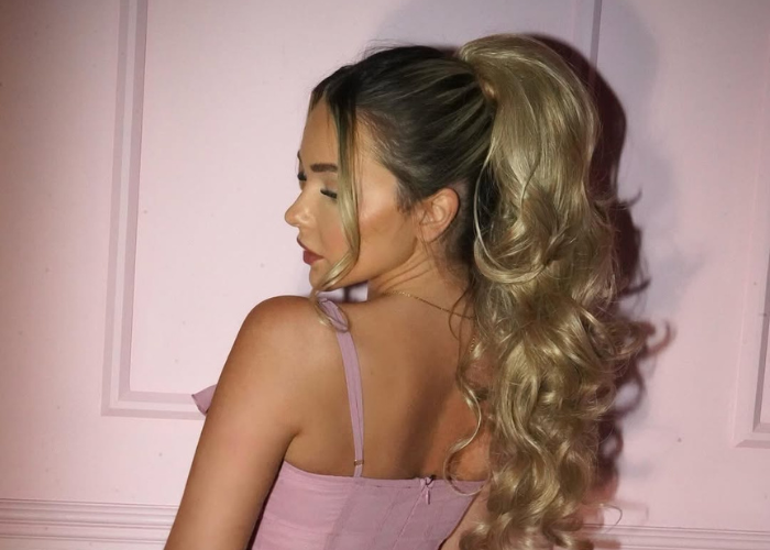 Extension Placement Ponytail With Tape In Hair Extensions How To