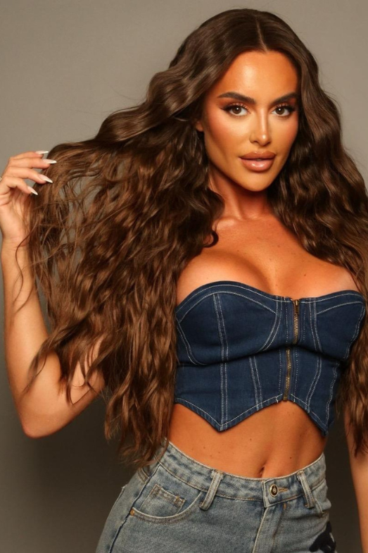 beach wave human hair extensions
