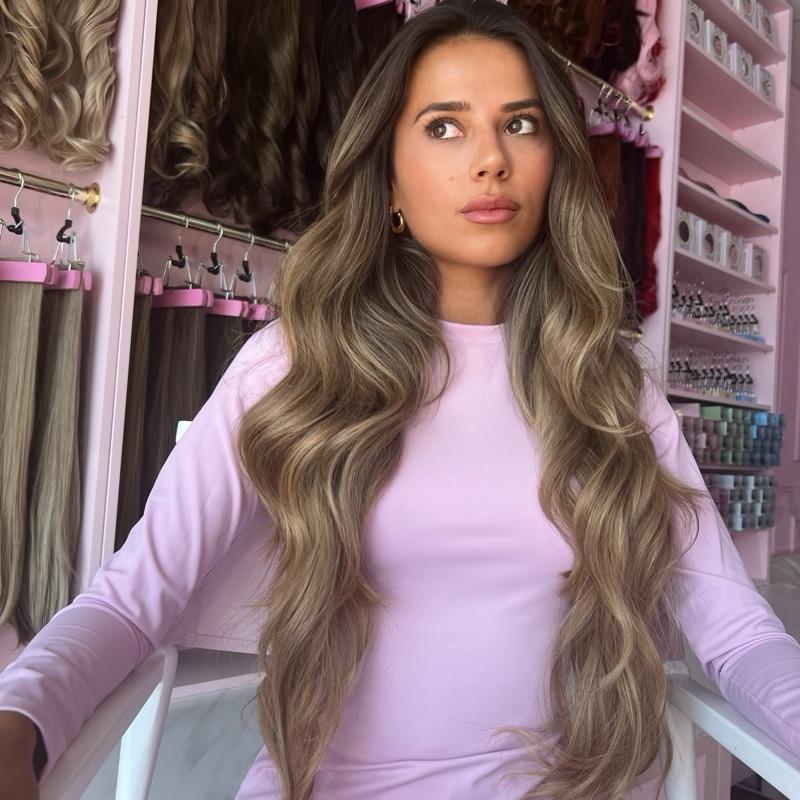 Marbella Brushed Out Wave Half Head - 28 inch