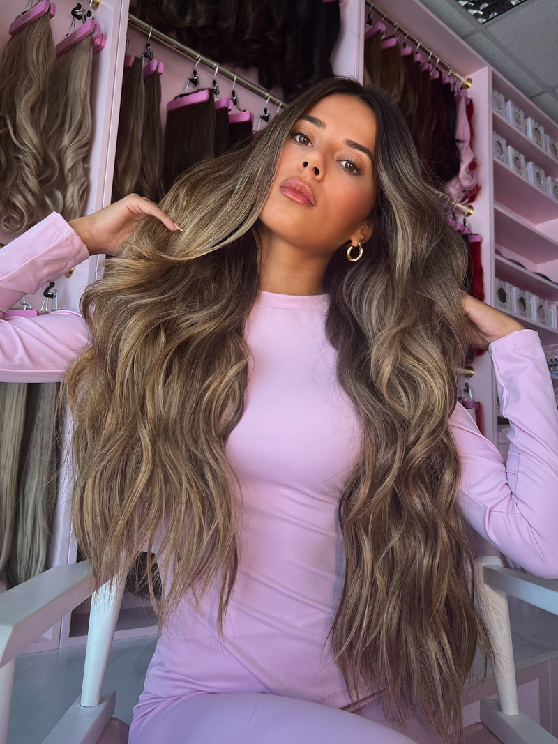 Brushed Out Wave 22" Clip-in Hair Extensions