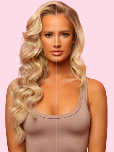 8-piece 20" Human Hair Clip-in Hair Extensions