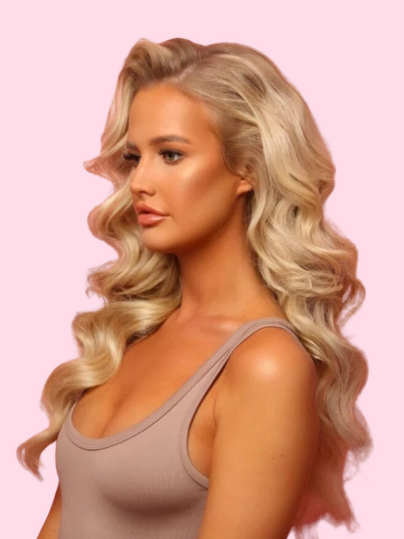 8-piece 20" Human Hair Clip-in Hair Extensions