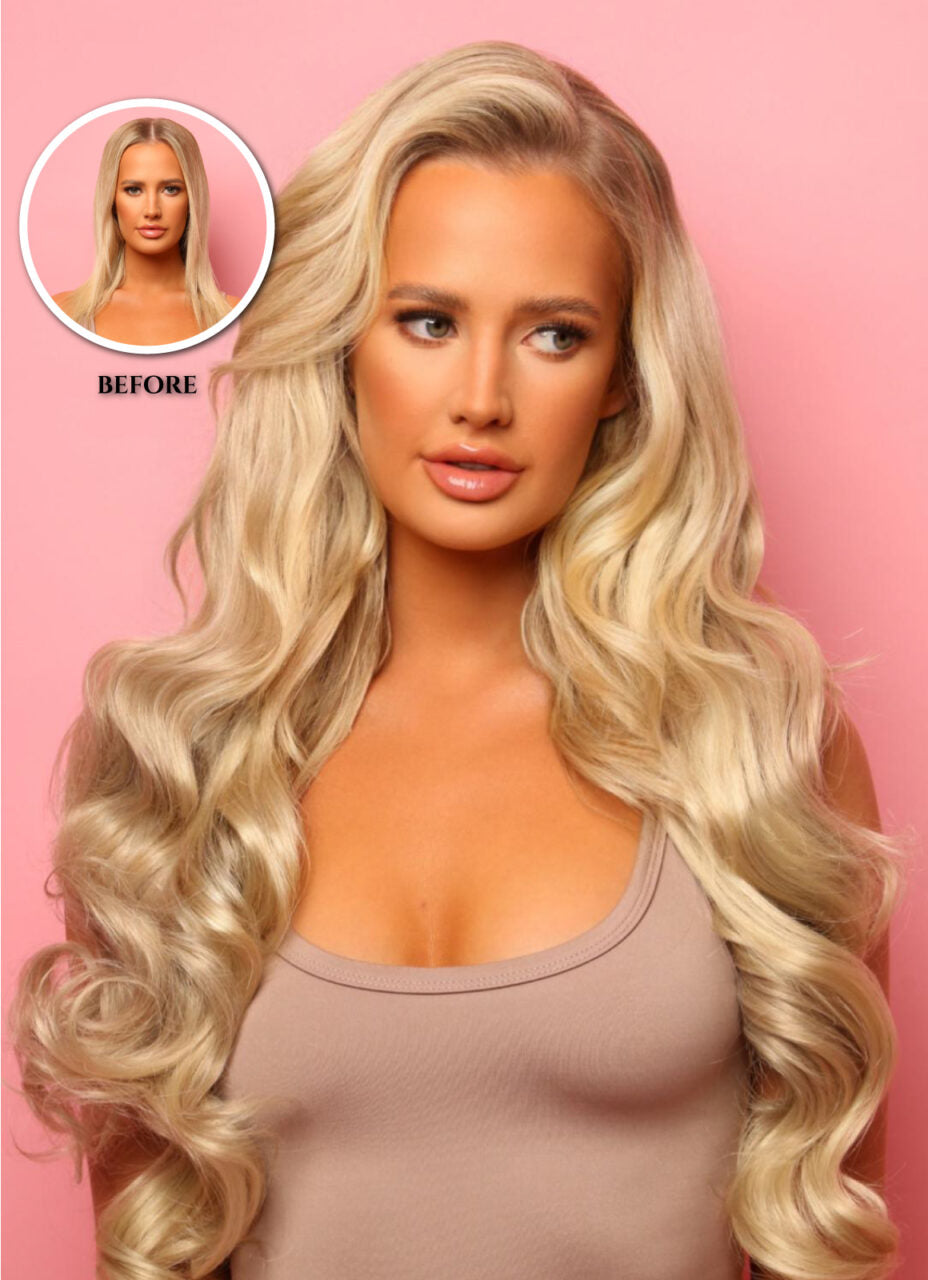 Deluxe 20 Synthetic Curly Clip-In Hair Extensions – RiRi Hair