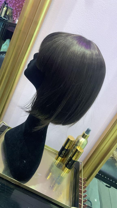 Black Synthetic 'Kourtney' Wig
