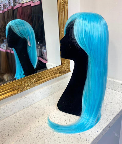 Blue Synthetic 'Kylie' Wig